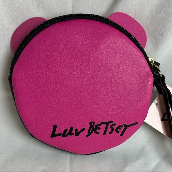 Betsey Johnson Wristlet Bear with Heart Sunglasses New - Picture 3 of 3